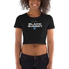 Load image into Gallery viewer, BLACC Summit 24 Women’s Crop Tee